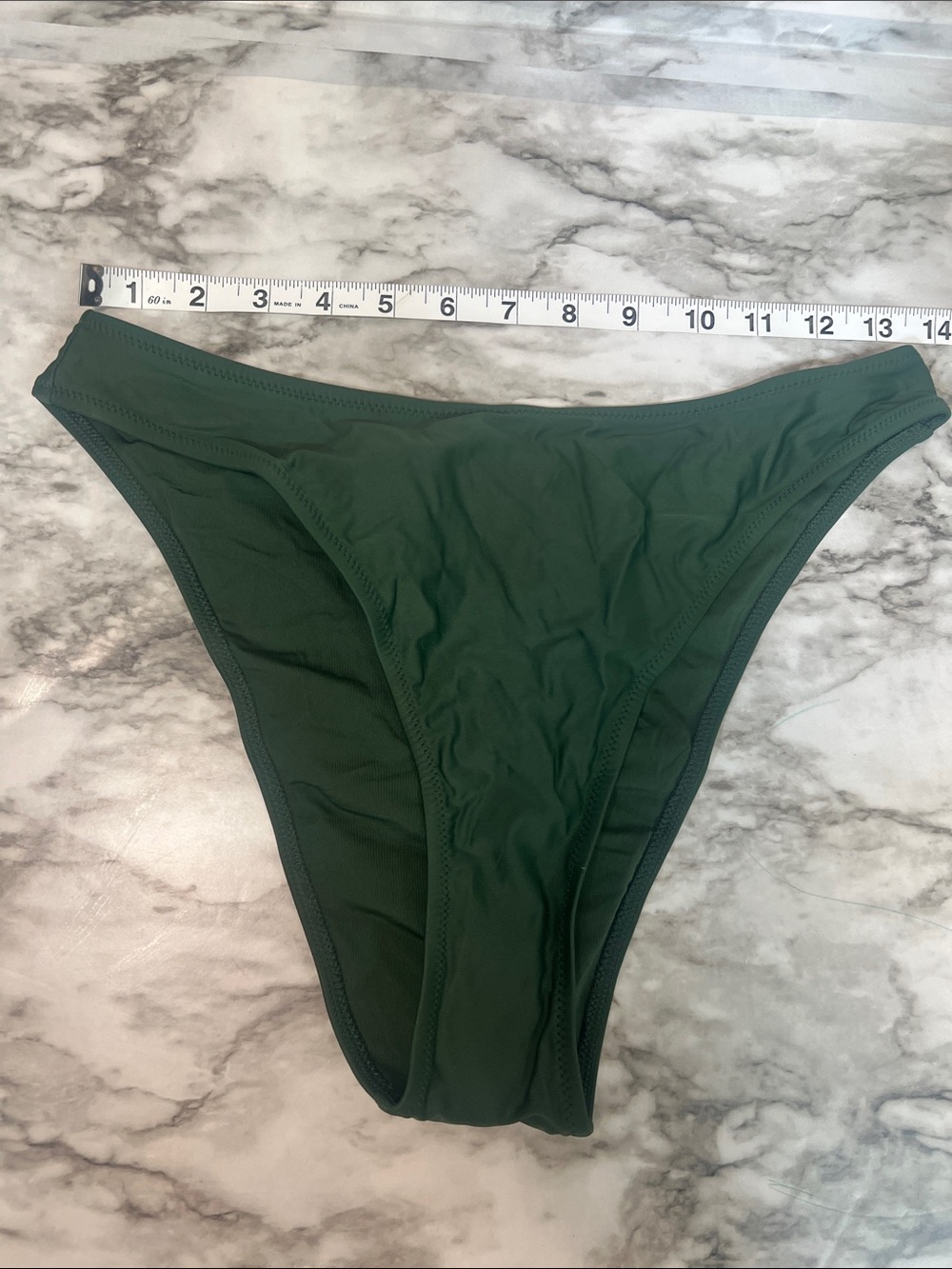 aerie Dark Green Bikini Bottom